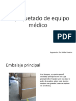 Empaquetado de Equipo Médico