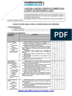 Planificacion Curricular Modelo 1° Grado