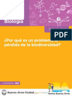 Por Que Es Un Problema La Perdida de La Biodiversidad Docentes PDF