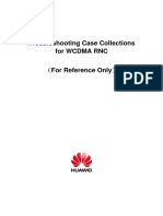 Troubleshooting Case Collections For WCDMA RNC 2009 PDF