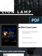 Lion Lamp