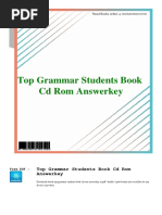 Top Grammar Students Book CD Rom Answerkey