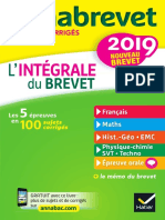 Annales Annabrevet 2019 Lintégrale Du Nouveau Brevet 3e