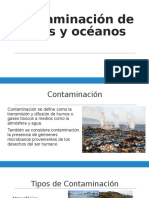Contaminación de Mares y Océanos
