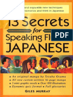 13 Secrets For Speaking Fluent Japanese (Giles Murray) (1 Ed) (1999)