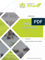 Contenidos Módulo 1 - Materia Prima PDF