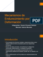 Mecanismos de Endurecimiento Por Deformación (Olivares D - Valeria M)