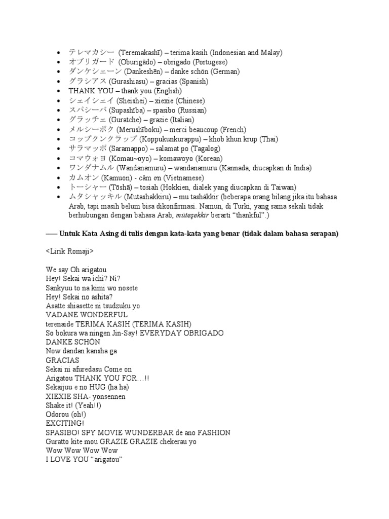 Lirik Arigatou Hey Say Jump Human Communication Symbols