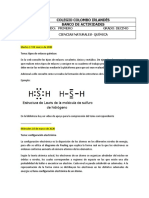 Banco de Actividades Quimica Grado Decimo