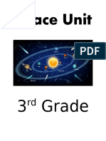 3rd Grade Space Unit