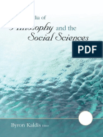 Encyclopedia of Philosophy and The Social Sciences (2013) PDF