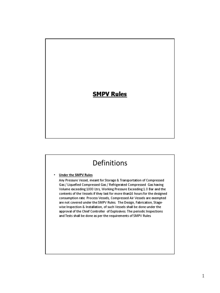 SMPV Rules Overview and Inspections | PDF | License | Vehicles