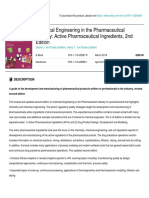 Wiley - Chemical Engineering in The Pharmaceutical Industry - Active Pharmaceutical Ingredients, 2nd Edition - 978-1-119-28586-1 PDF