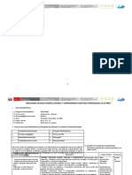 SESIÓN DE APRENDIZAJE N 4 de La 4 Unidad 2019