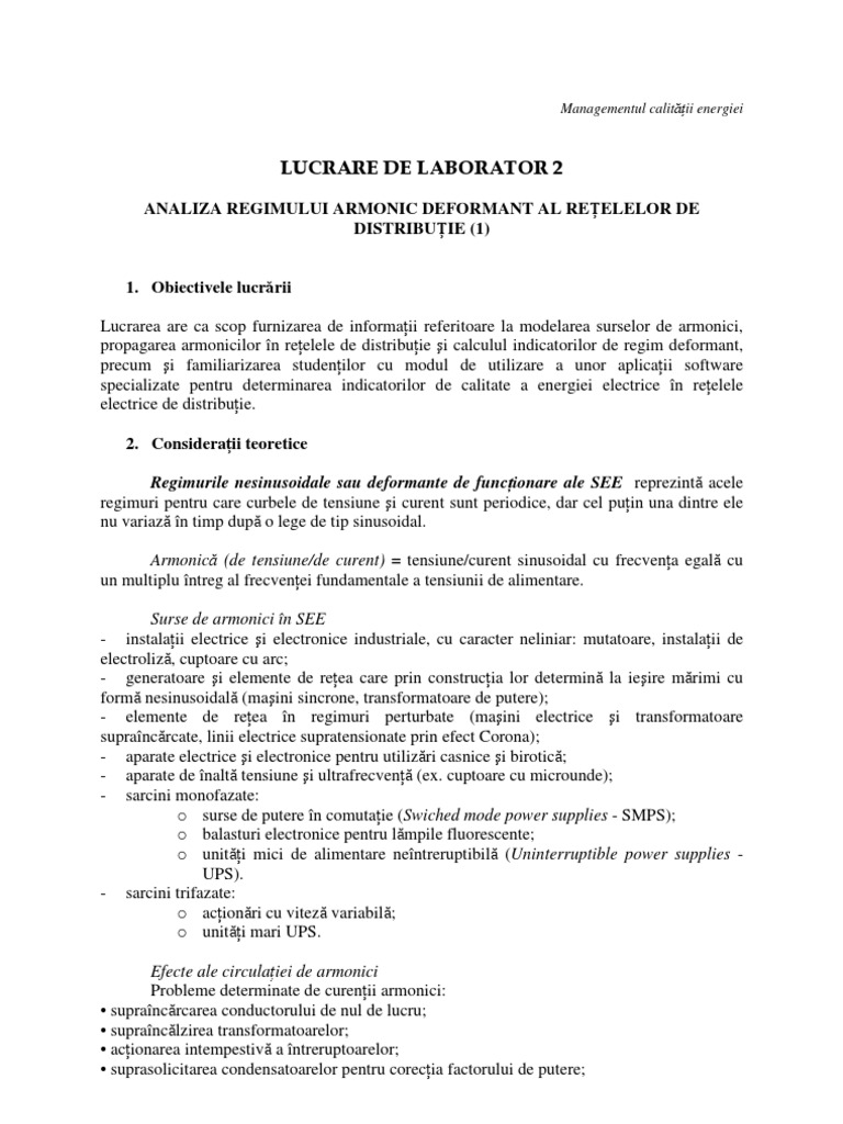 Lucrare de Laborator 2 - 3 | PDF