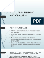 Rizal and Filipino Nationalism