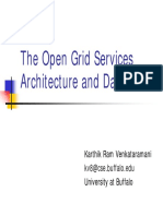 Open Grid Services Architecture and Data Grids