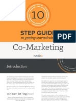 10 Step Guide To Getting Started With Co-Marketing PDF