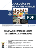 3 Metodologias de Enseñanza Aprendizaje