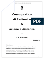 Servranx - Corso Pratico de Radionica e Accione a Distanza