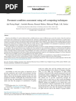 Pavement Condition Assessment Using Soft Computing Techniques