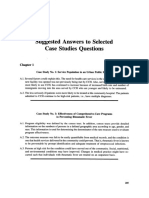 Suggested Answers To Selected Case Studies Questions