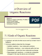 An Overview of Organic Reactions