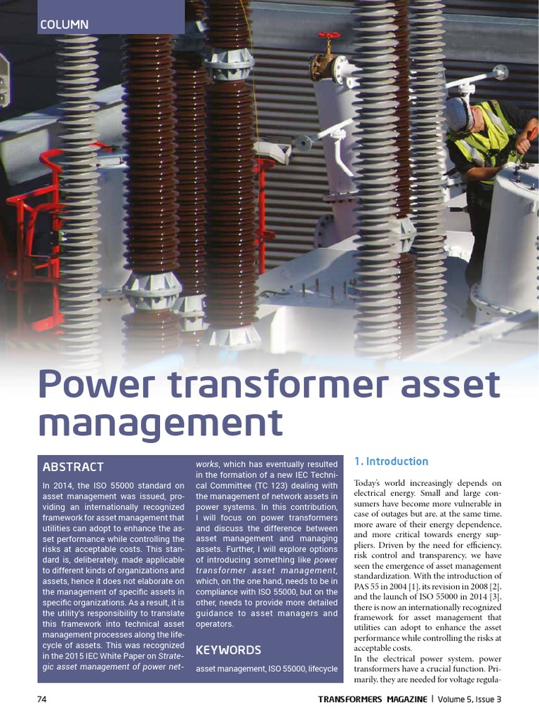 Optimizing Power Transformer Management | PDF | Life Cycle Assessment ...