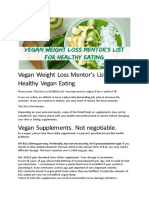 Vegan Weight Loss Mentor List of Daily Intakefinal2.pdf Version 1