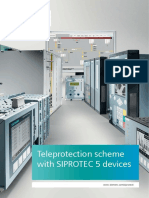 Teleprotection Scheme With SIPROTEC 5 Devices