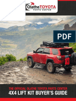 4X4 Lift Kit Buyer'S Guide: The Official Olathe Toyota Parts Center