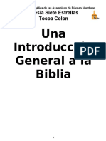Introduccion General a la Biblia
