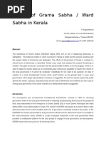 Download Grama Sabha  Ward Sapha in Kerala  by K Rajasekharan SN45736879 doc pdf