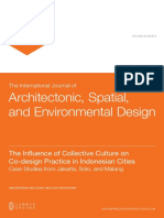 The Influence of Collective Culture On Co-Design Practice in Indonesian Cities