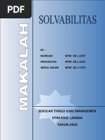 Download SOLVABILITAS by Muhammad Zulkarnain Silalahi SN45736945 doc pdf