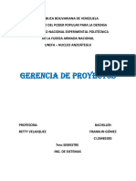 Gerencia de Proyectos.. Investigacion