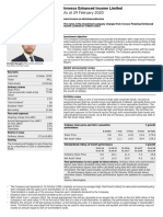 As at 29 February 2020: Invesco Enhanced Income Limited