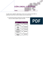 Proceso Estimacion Lineal Con Excel PDF