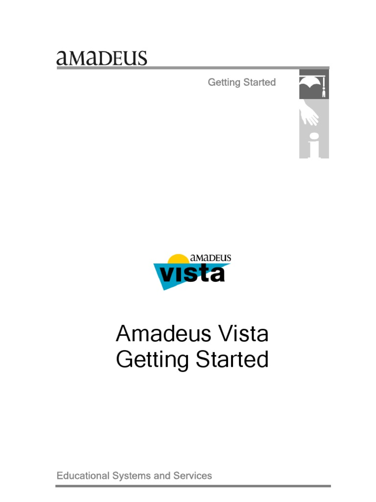 Amadeus Vista Getting Started | PDF