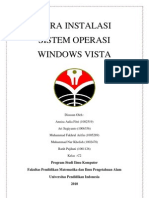 Cara Instalasi Sistem Operasi Windows Vista