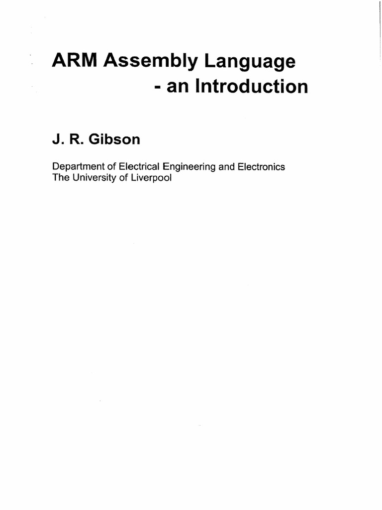 Assembly: Language | PDF | Subroutine | Assembly Language