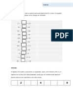 Exercícios de Estimulação Cognitiva - Funcionamento Executivoo