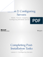 70-410 R2 Lesson 02 - Configuring Servers