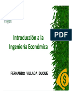 Introducción A La Introducción A La Ingeniería Económica Ingeniería Económica