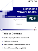 Signaling & Network Control