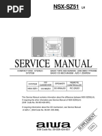 Service Manual: NSX-SZ51