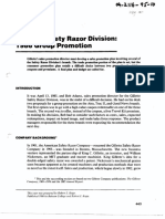 Gillette Safety Razor Division PDF