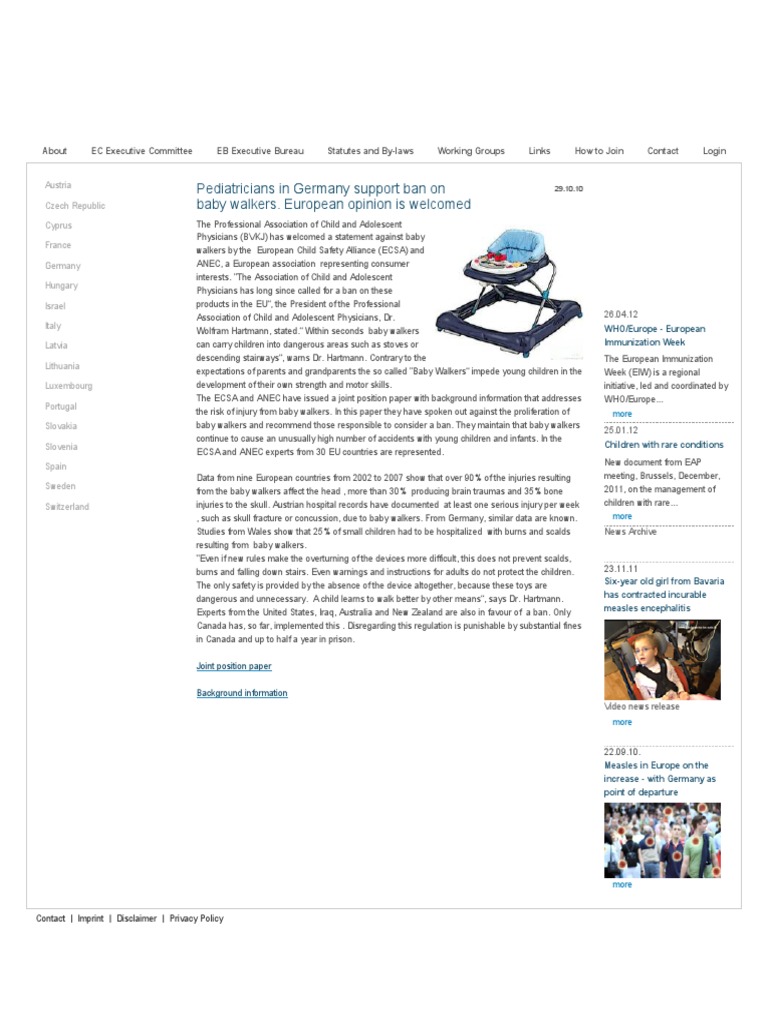 Walkers Banned in Canada Download Free PDF European Union Social