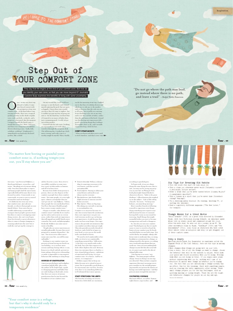Comfort Zone Pdf Feeling Psychology