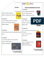Leituras Obrigatórias 8º Ano PDF